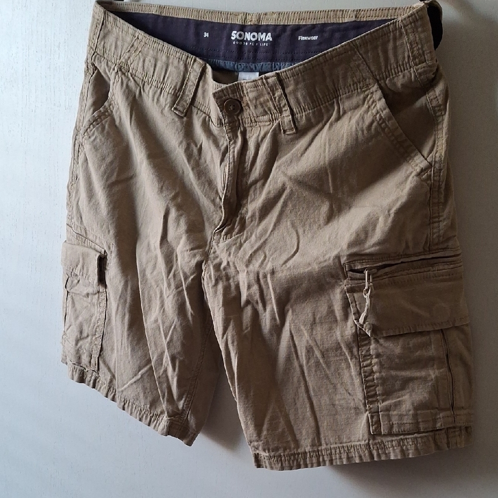 Sonoma Tan Cargo Shorts
